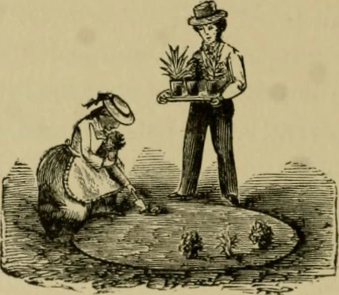 An illustration from Our homes and their adornments;, 1884, leaf 329