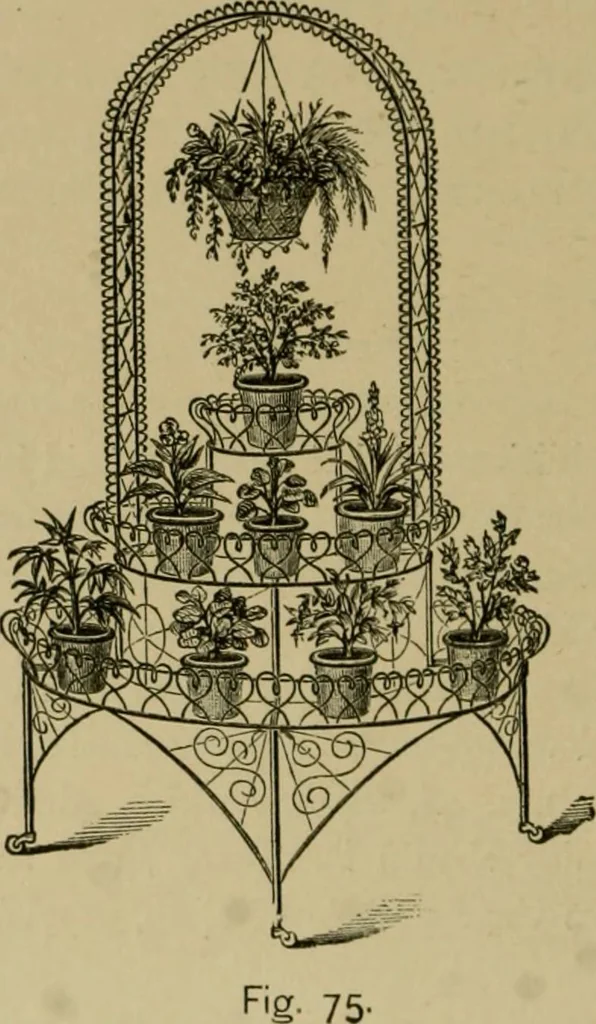 An illustration from Our homes and their adornments;, 1884, leaf 347