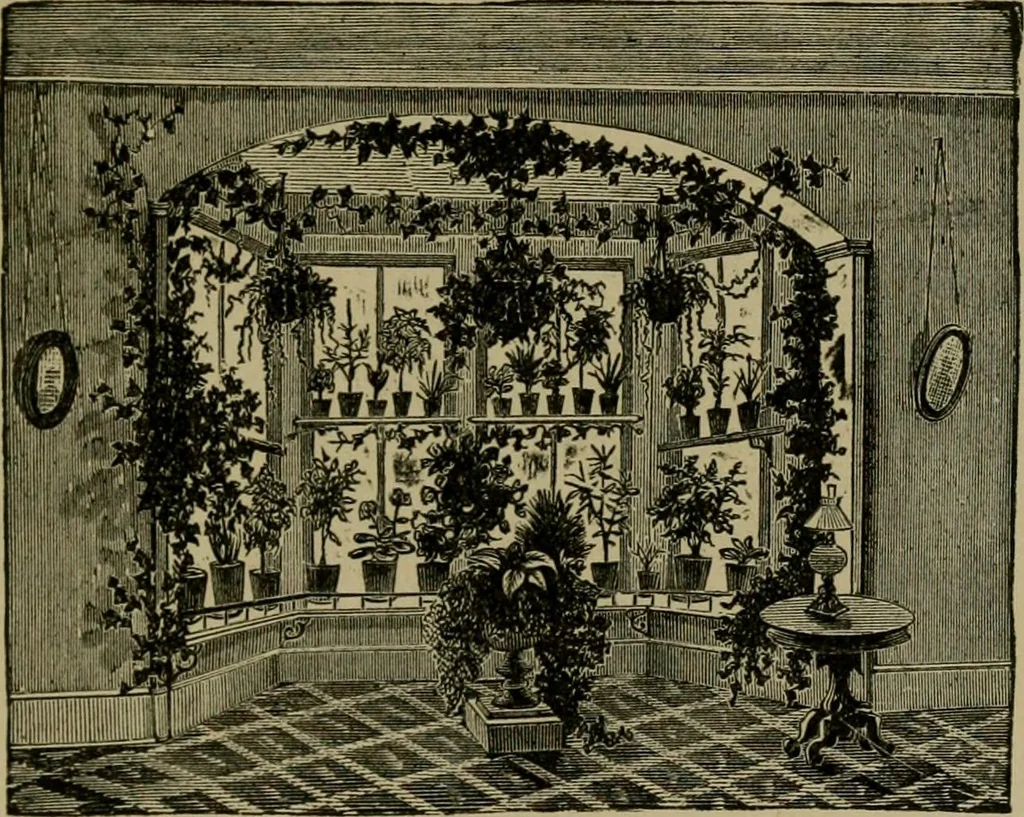 An illustration from Our homes and their adornments;, 1884, leaf 348