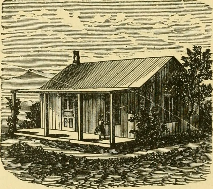 An illustration from Our homes and their adornment:, 1883, leaf 113