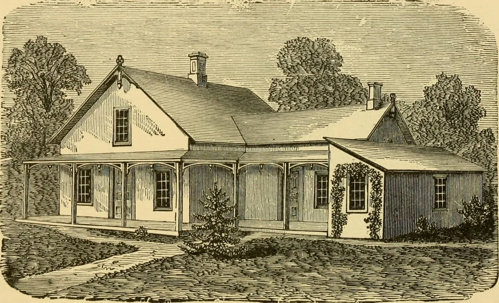 An illustration from Our homes and their adornment:, 1883, leaf 116