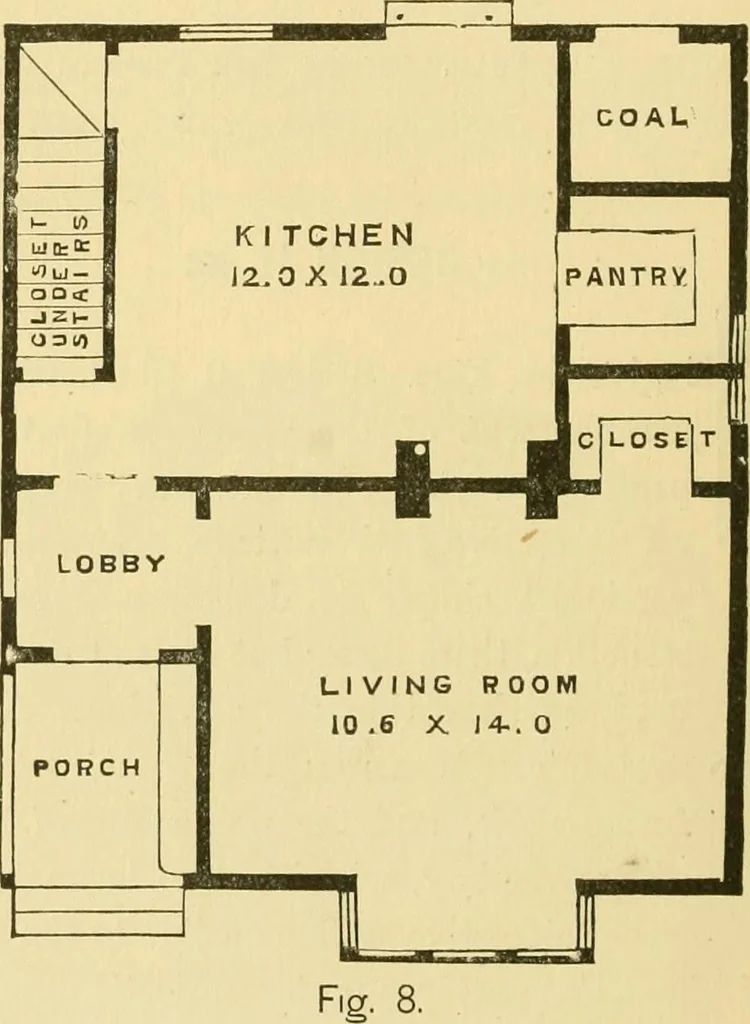 An illustration from Our homes and their adornment:, 1883, leaf 119