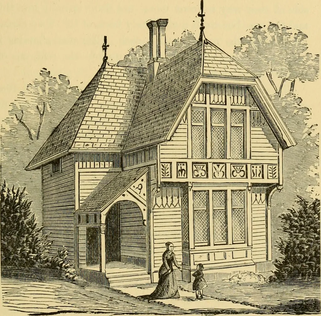 An illustration from Our homes and their adornment:, 1883, leaf 120