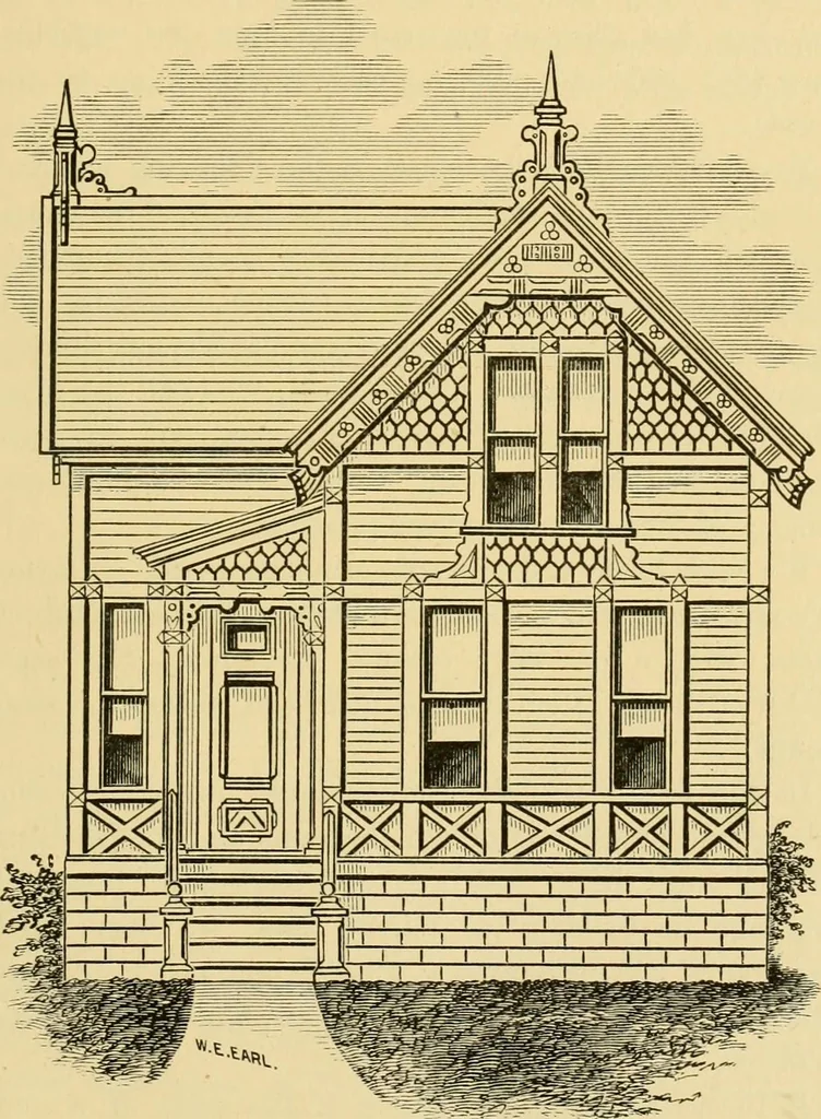 An illustration from Our homes and their adornment:, 1883, leaf 126