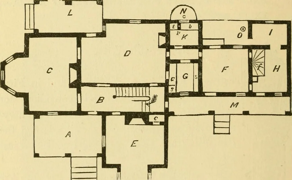 An illustration from Our homes and their adornment:, 1883, leaf 133