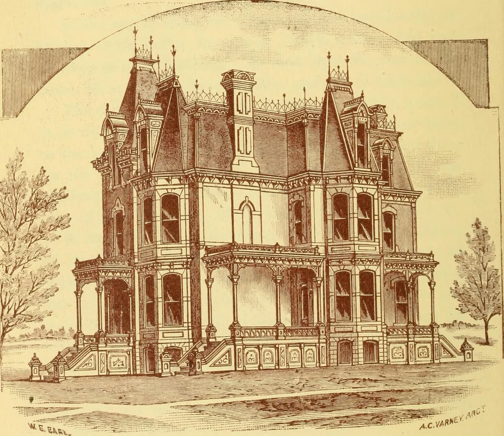 An illustration from Our homes and their adornment:, 1883, leaf 161
