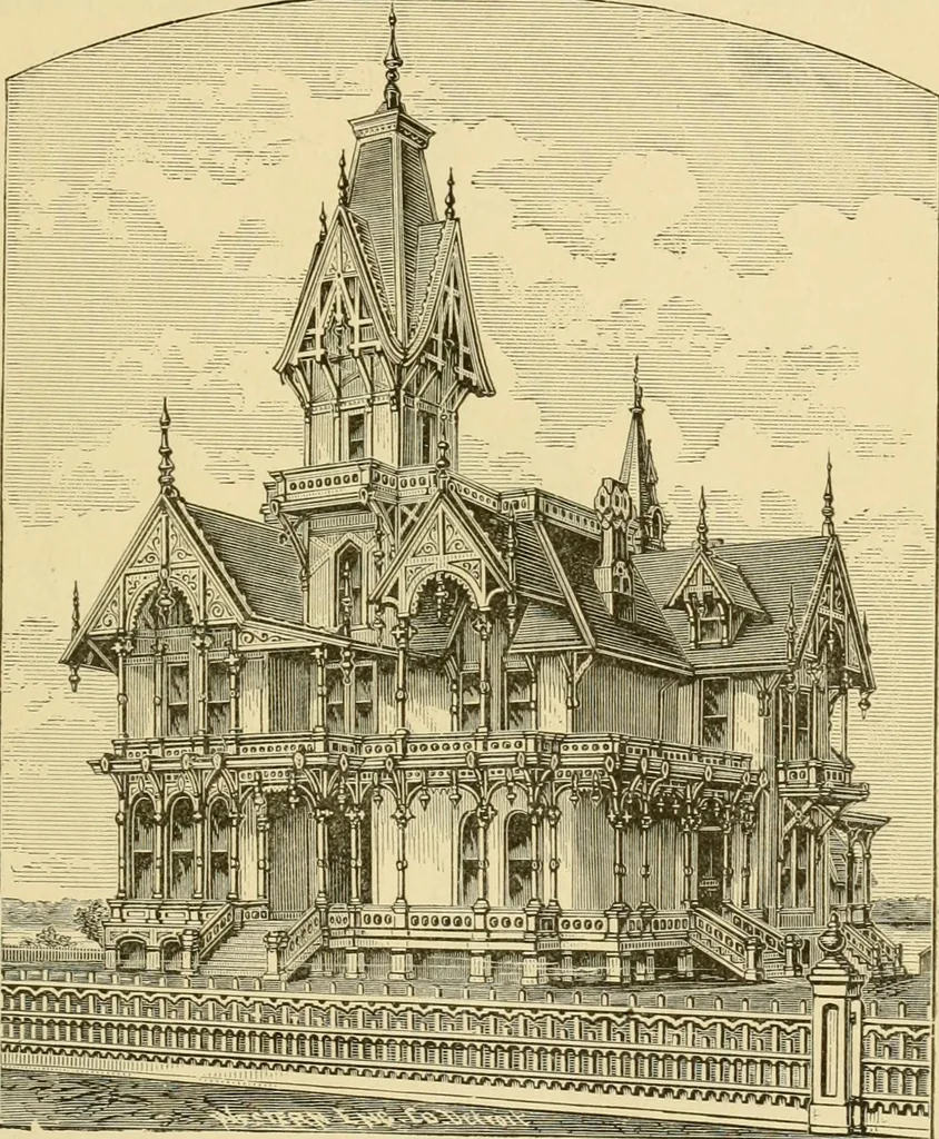 An illustration from Our homes and their adornment:, 1883, leaf 172