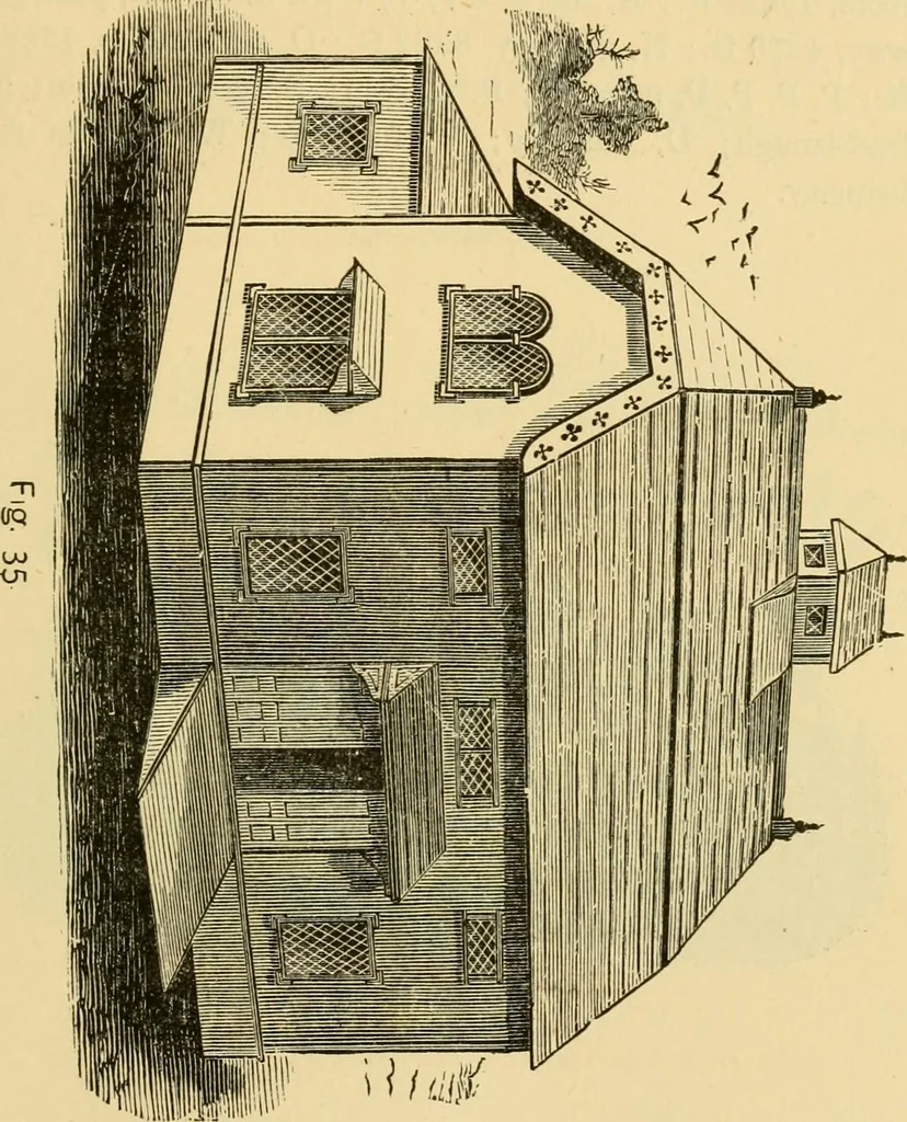 An illustration from Our homes and their adornment:, 1883, leaf 182
