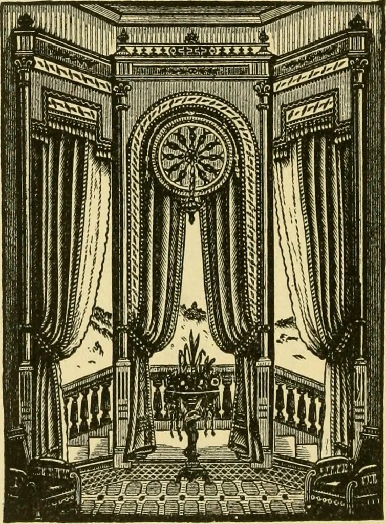 An illustration from Our homes and their adornment:, 1883, leaf 303
