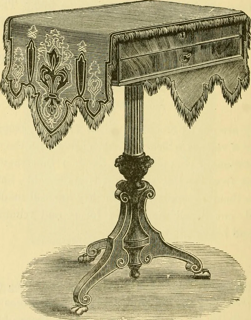 An illustration from Our homes and their adornment:, 1883, leaf 305