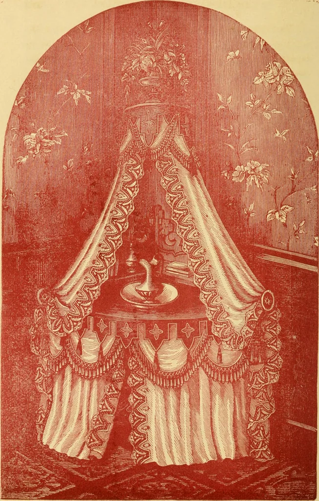 An illustration from Our homes and their adornment:, 1883, leaf 329