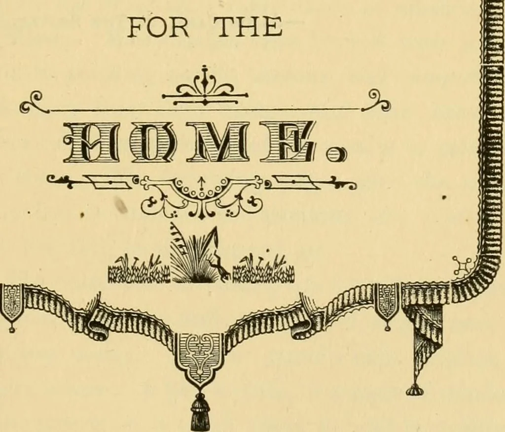 An illustration from Our homes and their adornment:, 1883, leaf 368