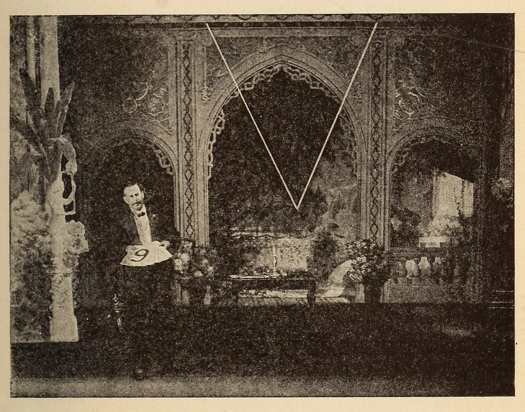 An illustration from Our magic : the art in magic, the theory of magic, the practice of magic, 1911, leaf 357
