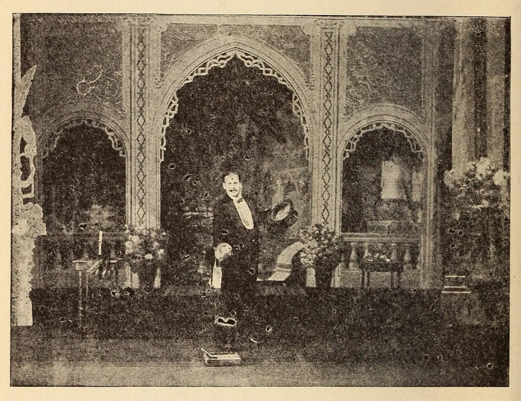 An illustration from Our magic : the art in magic, the theory of magic, the practice of magic, 1911, leaf 442