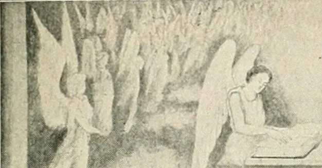 An illustration from Our paradise home; the earth made new and the restoration of all things, 1903, leaf 102