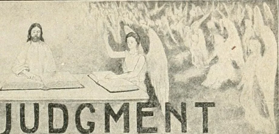 An illustration from Our paradise home; the earth made new and the restoration of all things, 1903, leaf 102
