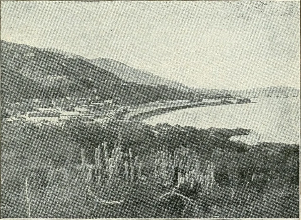 An illustration from Our paradise home; the earth made new and the restoration of all things, 1903, leaf 22