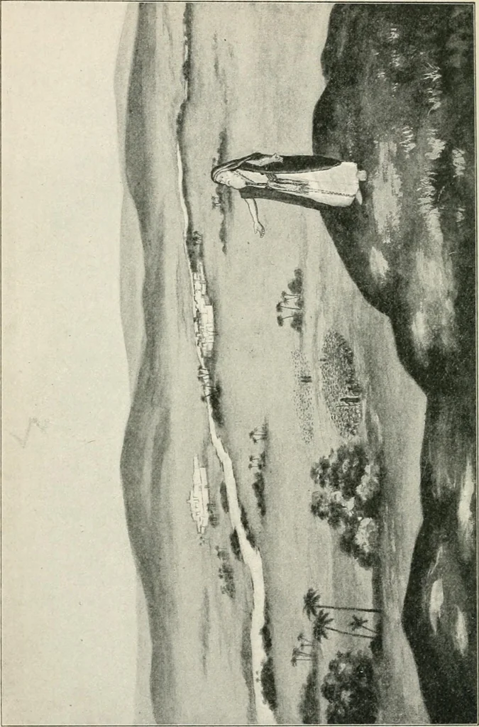 An illustration from Our paradise home; the earth made new and the restoration of all things, 1903, leaf 27