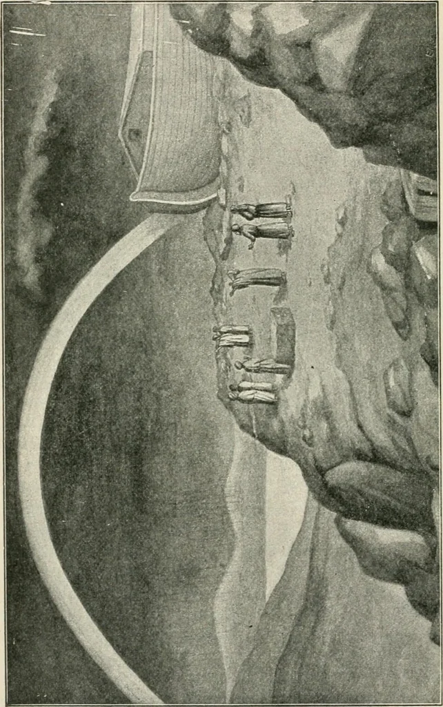 An illustration from Our paradise home; the earth made new and the restoration of all things, 1903, leaf 37