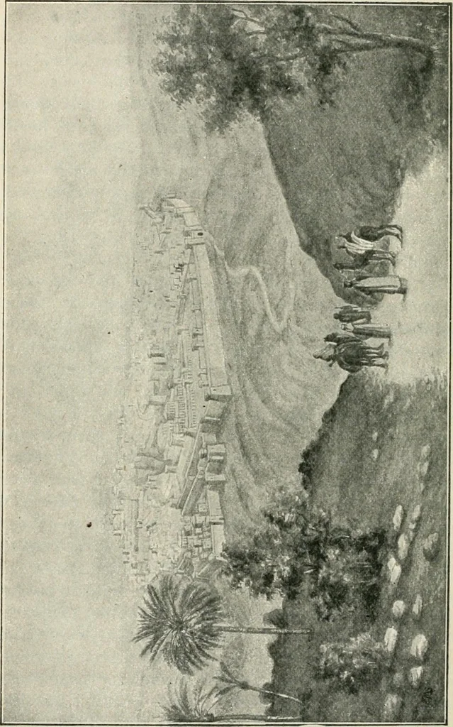 An illustration from Our paradise home; the earth made new and the restoration of all things, 1903, leaf 63