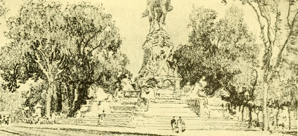 An illustration from Our Philadelphia, 1914, leaf 102