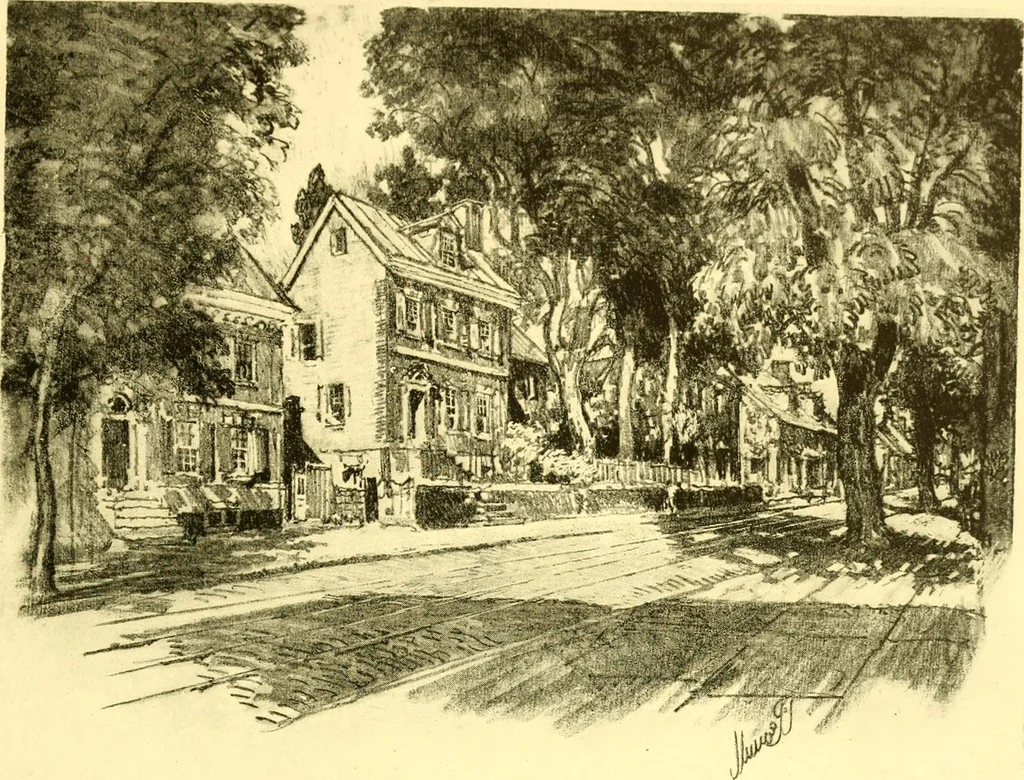 An illustration from Our Philadelphia, 1914, leaf 108