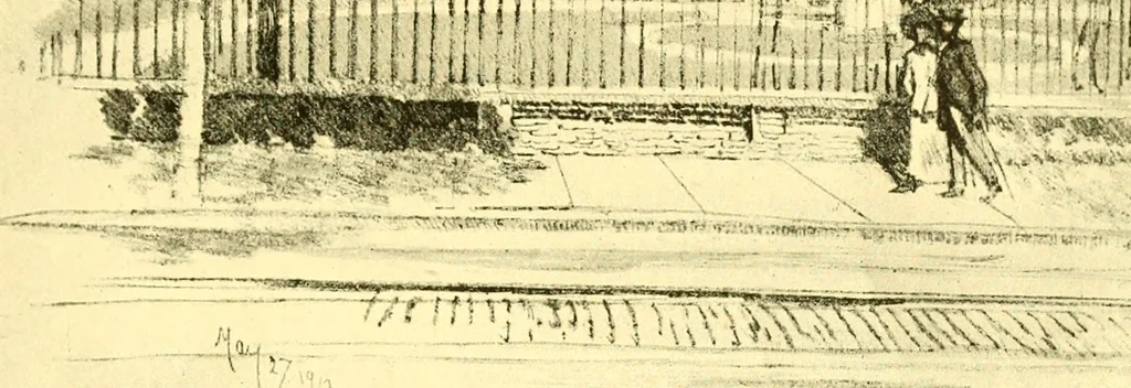 An illustration from Our Philadelphia, 1914, leaf 128