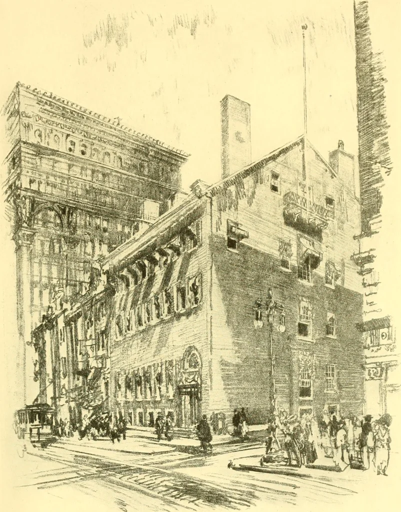 An illustration from Our Philadelphia, 1914, leaf 160