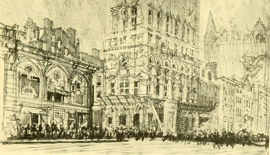 An illustration from Our Philadelphia, 1914, leaf 168