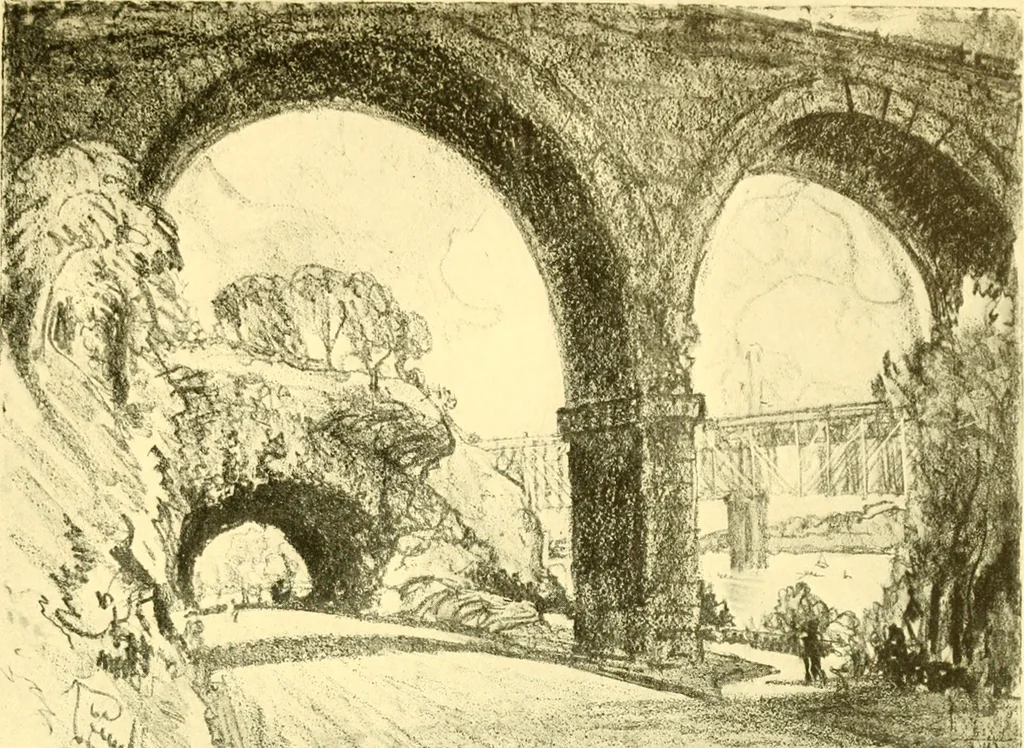 An illustration from Our Philadelphia, 1914, leaf 186