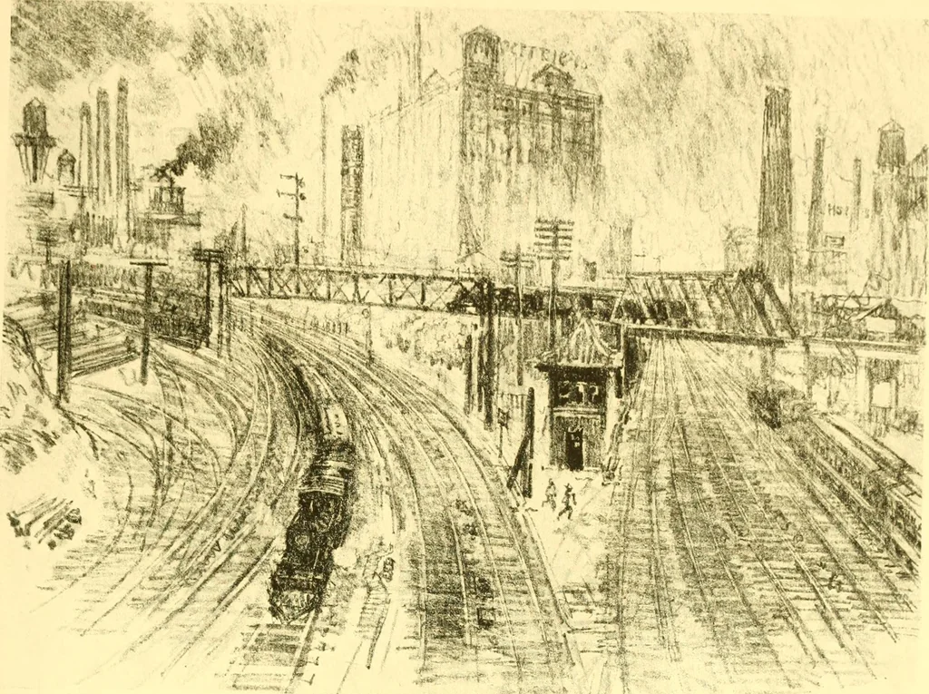 An illustration from Our Philadelphia, 1914, leaf 270