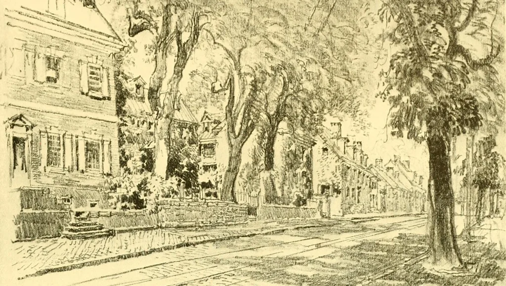 An illustration from Our Philadelphia, 1914, leaf 330
