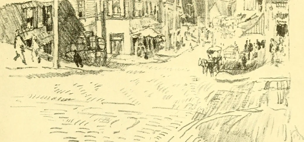 An illustration from Our Philadelphia, 1914, leaf 340