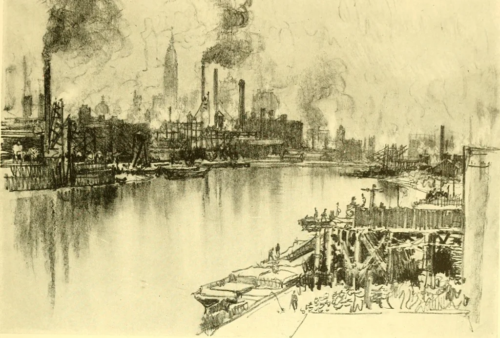 An illustration from Our Philadelphia, 1914, leaf 36