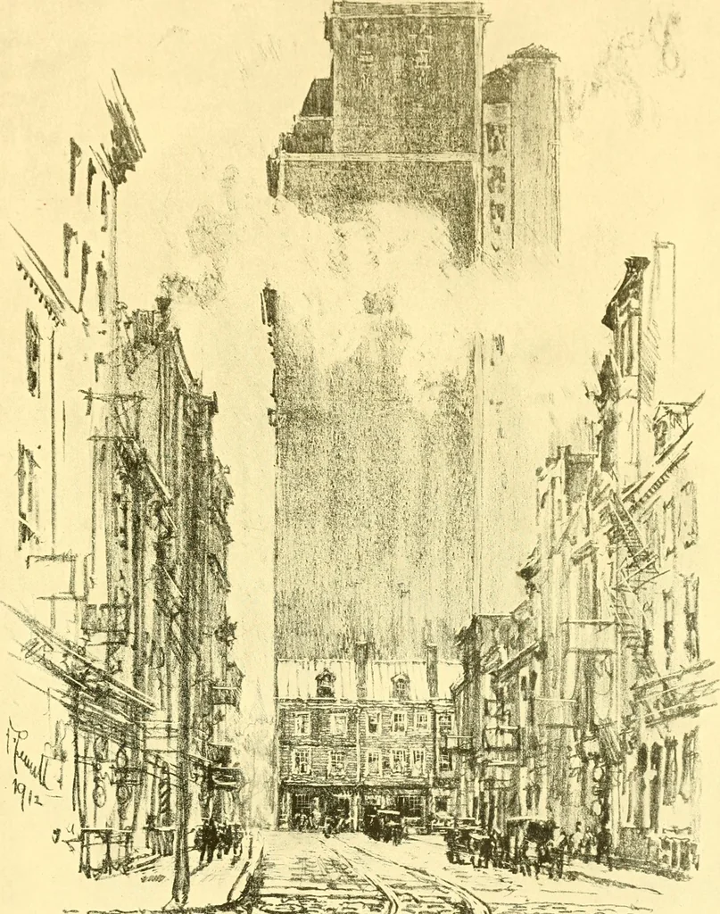 An illustration from Our Philadelphia, 1914, leaf 372