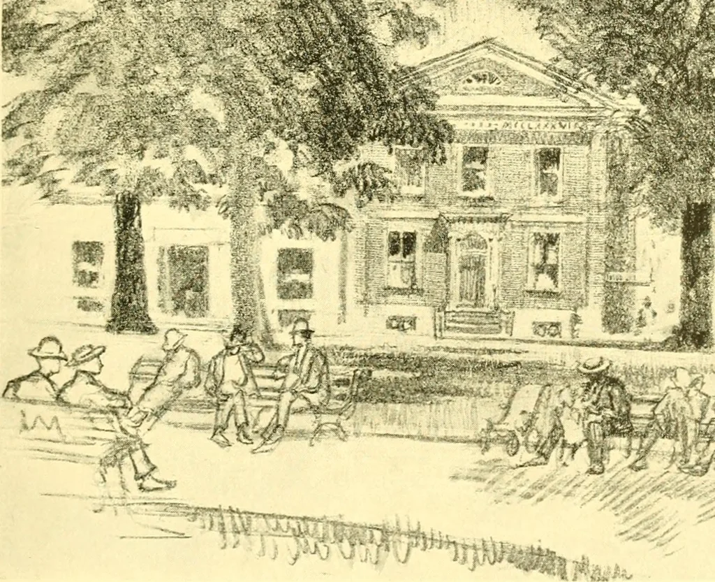 An illustration from Our Philadelphia, 1914, leaf 434