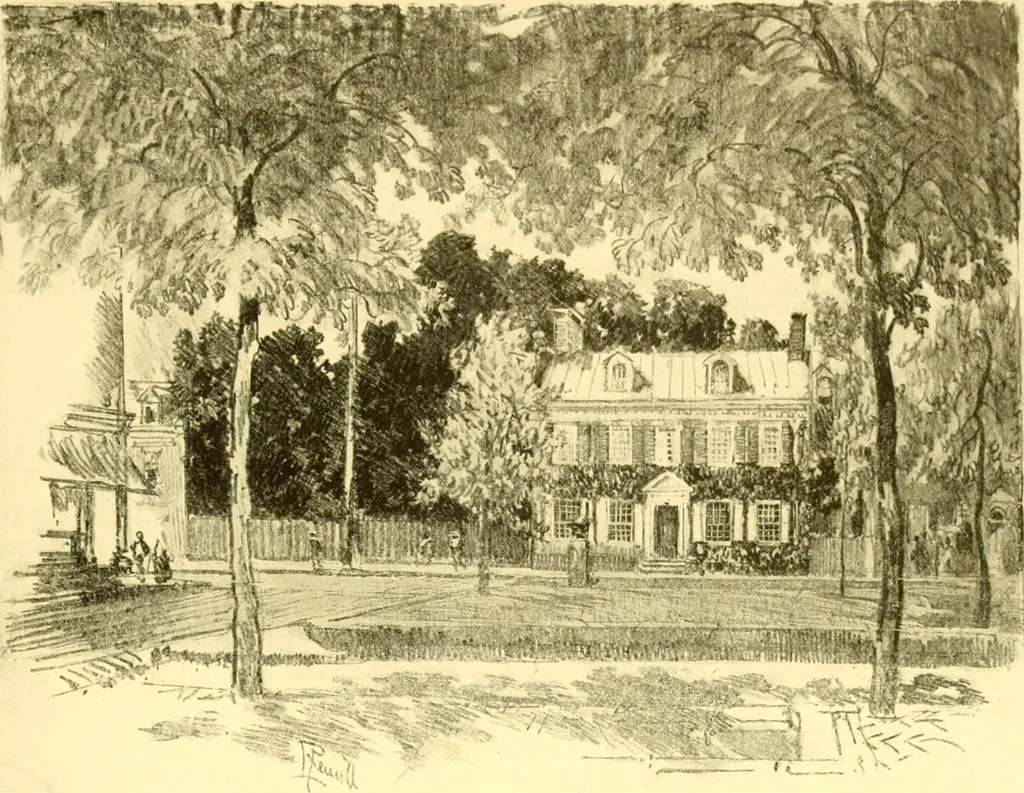 An illustration from Our Philadelphia, 1914, leaf 438