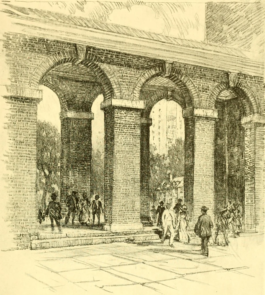 An illustration from Our Philadelphia, 1914, leaf 444