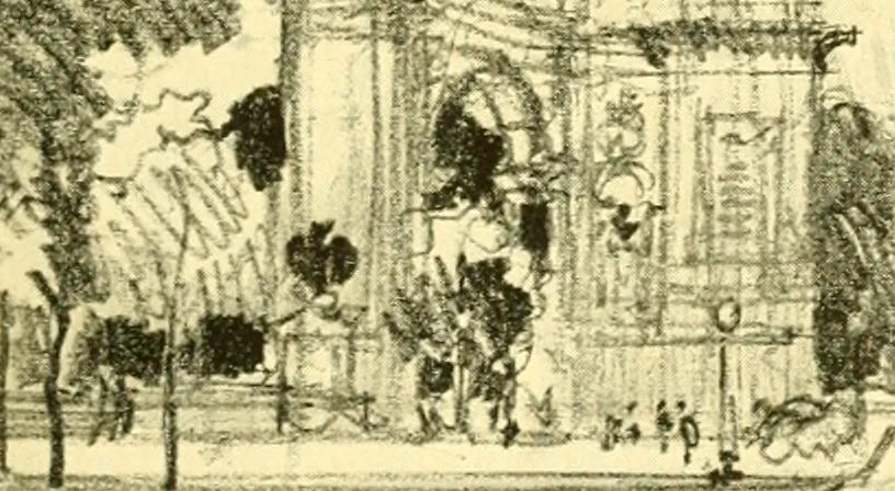 An illustration from Our Philadelphia, 1914, leaf 450