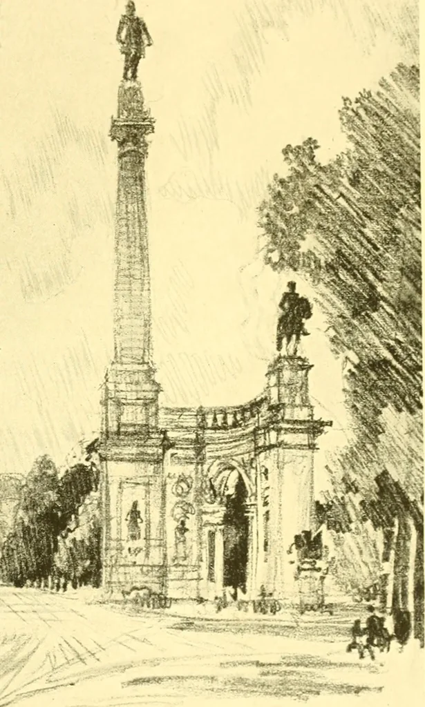 An illustration from Our Philadelphia, 1914, leaf 450