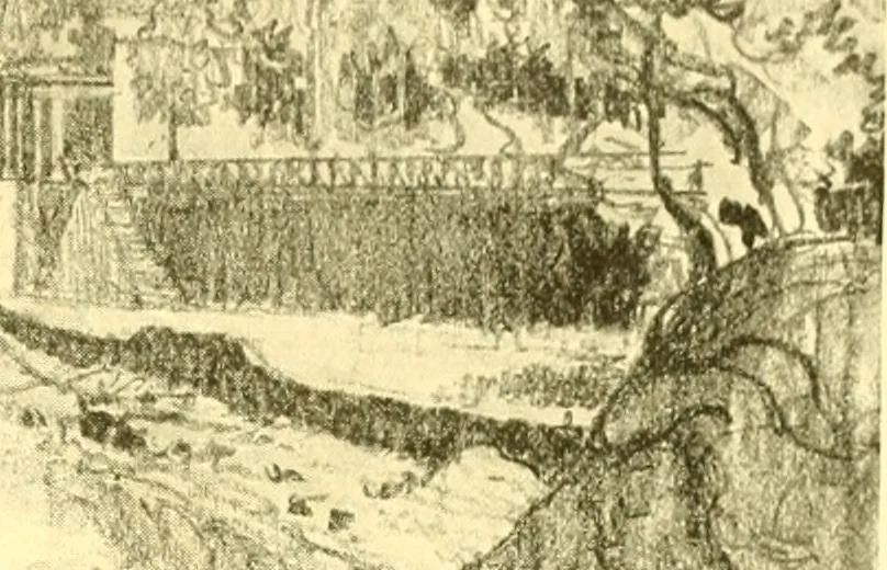 An illustration from Our Philadelphia, 1914, leaf 454