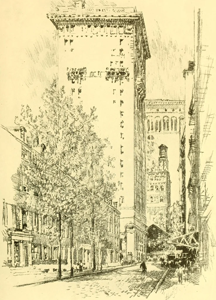 An illustration from Our Philadelphia, 1914, leaf 460