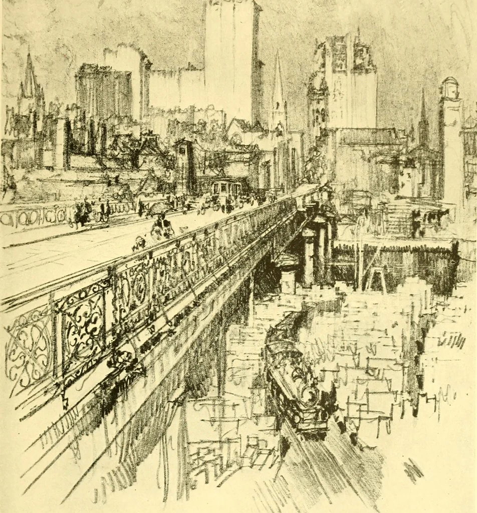 An illustration from Our Philadelphia, 1914, leaf 488