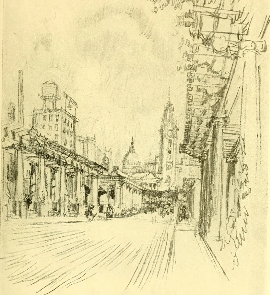 An illustration from Our Philadelphia, 1914, leaf 506