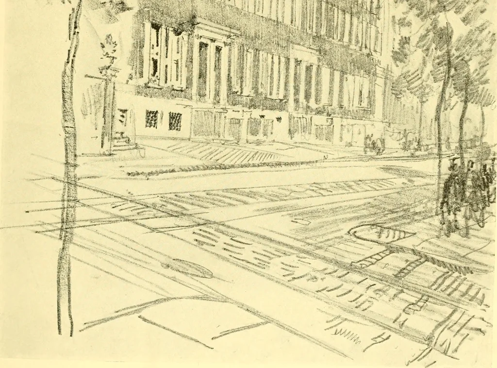 An illustration from Our Philadelphia, 1914, leaf 52
