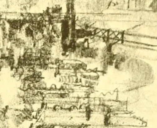 An illustration from Our Philadelphia, 1914, leaf 526
