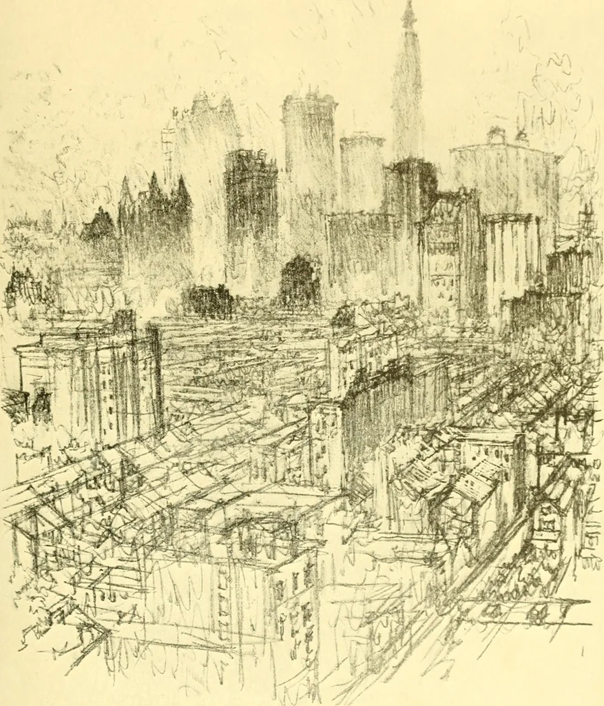 An illustration from Our Philadelphia, 1914, leaf 542
