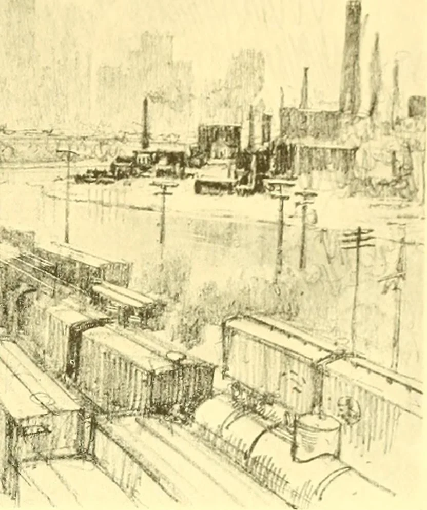 An illustration from Our Philadelphia, 1914, leaf 558