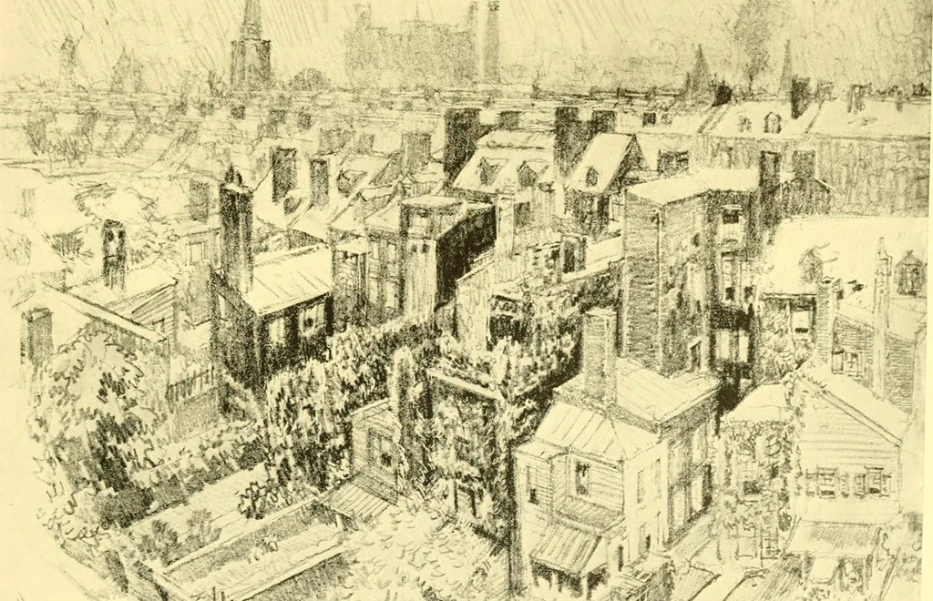 An illustration from Our Philadelphia, 1914, leaf 64