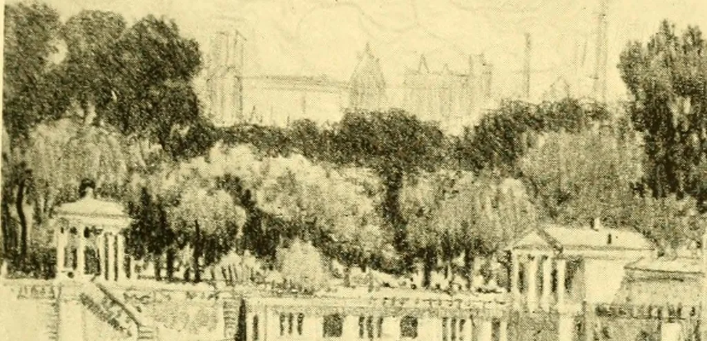 An illustration from Our Philadelphia, 1914, leaf 84